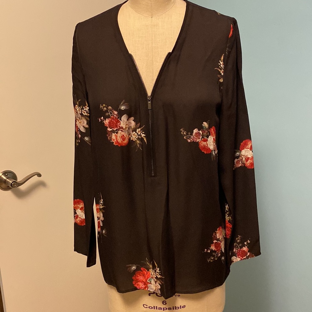 NWT “THE KOOPLES” FLORAL BLOUSE